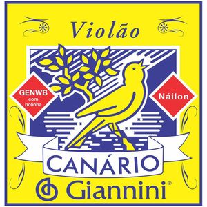 Corda Para Violao Giannini Genwb Canario Com Bolinha Nylon
