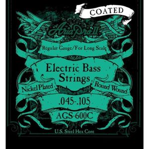 Encordoamento Para Baixo 4 Cordas Coated .045 Ags600c Aria