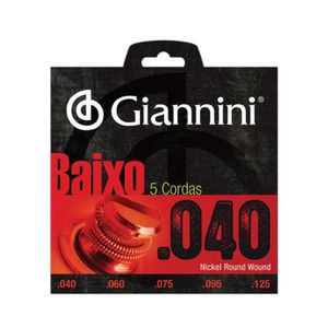 Corda Giannini Contrabaixo Geebrl 5 0.040 Leve
