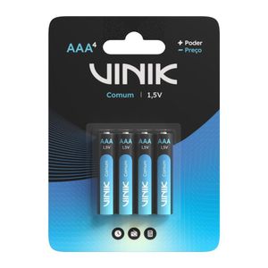 Pilha Comum Aaa C-4 1.5v - Vp3ab4c