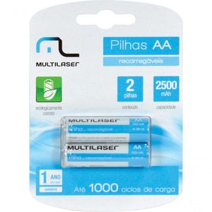 Pilha Recarregavel Aa 2500mah C-2 Cb053