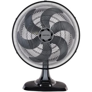 Ventilador Osc Mesa Turbo 6 50cm 6 Pás - 220v - Preto-prata
