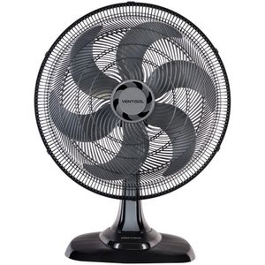 Ventilador Osc Mesa Turbo 6 50cm 6 Pás - 110V - Preto-prata