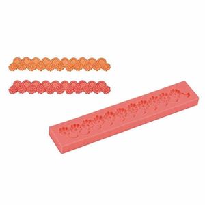 Molde De Silicone Confeitaria Flores Ft186 Com 1 Unidade