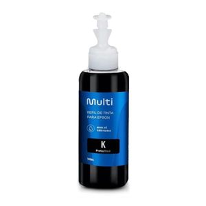 Refil De Tinta Preto Multilaser Epson T664 100ml