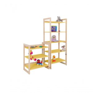 Conjunto Estantes Multiuso Colorê Infantil Amarelo