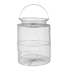 Covo Viveiro Arame C- Tampa Cesto Pesca Tamanho Tamanho 5 - 48x31cm