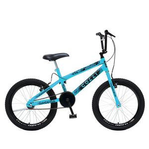 Bicicleta Colli Max Boy Aro 20 Freio V-brake Sem Marcha Azul Champanhe