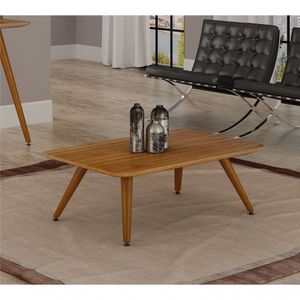 Mesa De Centro Retangular Amadeirada