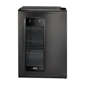 Cervejeira Expositor Vertical HQ 100 Litros Frost Free Inox Titanium HQ-100CEVPVFFI