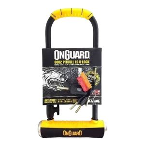 Cadeado Bicicleta Onguard Pitbull Ls U-lock 8002 Amarelo