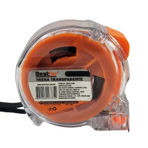Trena Transparente 8mx25mm Alta Resistencia - Bestfer