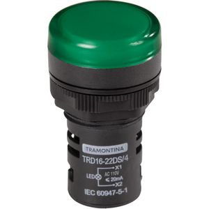 Sinalizador Tramontina Trd16-22ds/4 110 V Verde