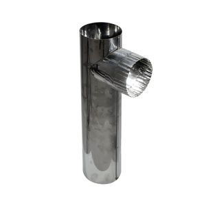 Te Chaminé Inox 120mm X 50cm - Fp