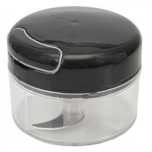 Mini Processador Manual Lyor 2 Laminas 200ml - Preto