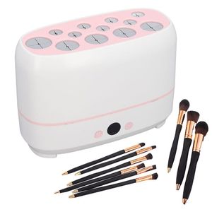 Maquina Eletrica Secador De Pincel De Maquiagem Usb Automatico Escova Esponja Multiuso Pertatil Secagem Rapida