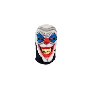 Máscara Palhaço Diabolico Com Capuz - 100% Látex (spook)