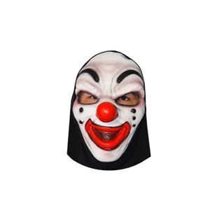 Máscara Palhaço Narigudo Com Capuz - 100% Látex (spook)