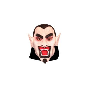 Máscara Dracula Com Capuz Mod 2 - 100% Látex (spook)