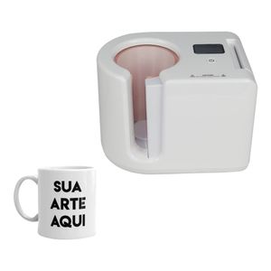 Prensa Térmica Para Canecas Cerâmica Mug Heat Press 110v/60hz