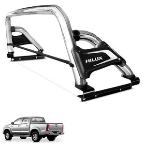 Santo Antonio Hilux 2005 A 2015 Premium Cromado Com Barra