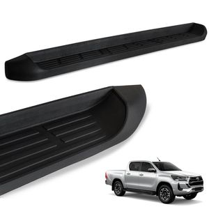 Estribo Lateral Hilux 2016 A 2024 Injetado Preto Track