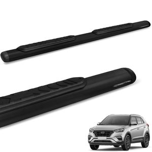 Estribo Lateral Oval Creta 2017 A 2021 Oblongo Preto