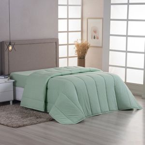 Edredom Minimal Queen Super Macio Malha 100% Algodão 01 Peça - Verde