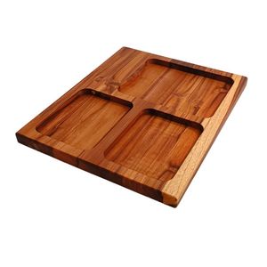 Tábua Para Frios / Petisqueira Retangular Madeira Teca