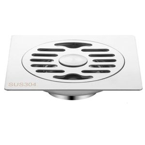 Ralo Anti-odor Insetos Quadrado 15 Cm Aço 0034