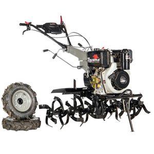 Motocultivador À Diesel Toyama Tdt135r8-xp 418cc Partida Manual