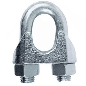 Grampo (clips) Para Cabo De Aço 5/8’’ - 15,88mm Galvanizado - Fertak