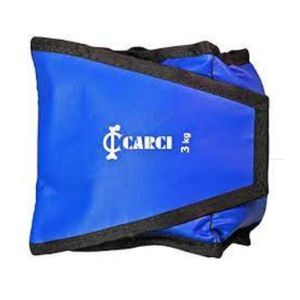 Tornozeleira Azul - Carci C/velcro 3 Kg