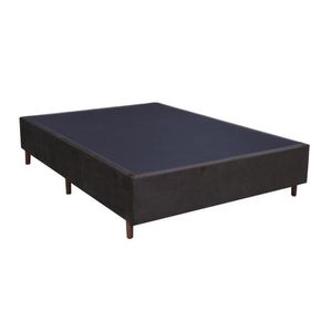 Base Box Casal Love Story Black Confort 138x188x27cm Gazin Preto