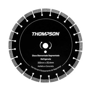 Disco Corte Diamantado Segmentado 110 X 20mm Thompson