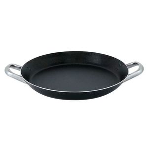 Paellera Profissional Multiflon M Alumínio Antiaderente 37cm Preto