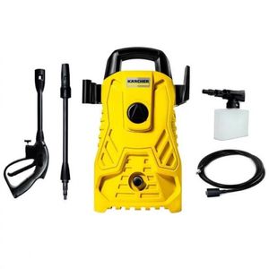 Lavadora De Alta Pressão Karcher Compacta 1500 Psi-libras 14 Preto Com Amarelo 110v