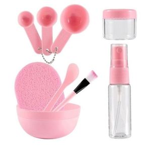 Kit 9 Peças Skin Care Para Mascaras Cuidados Faciais