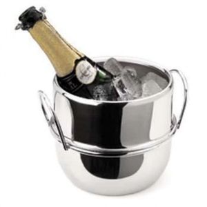 Balde Para Champanhe 2015nq Em Inox 4 Litros Forma Inox