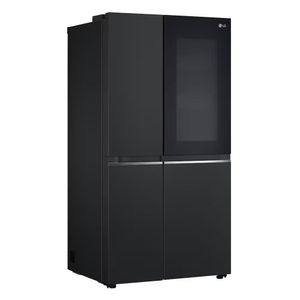 Geladeira LG Side By Side GC-V257SQV Smart Inverter 647L Preto 220V