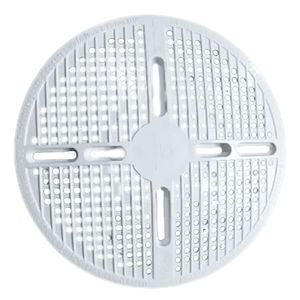 Tampa Para Ralo De Fundo De Piscina De Alvenaria Branca 20x20cm - Brustec