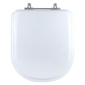 Tampa De Vaso Almofadado Loren Square Branco Para Louça Lorenzetti