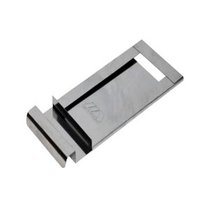 Registro Regulador Chamine Chapa Aço Inox Paulista 15x29cm