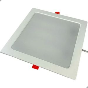 Luminária Plafon Painel De Led Quadrado De Sobrepor 18w 3000k Lorben