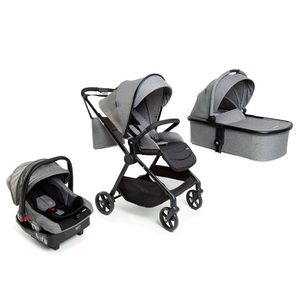 Travel System 5 Em 1 Magnific Grey Denim - Safety 1st