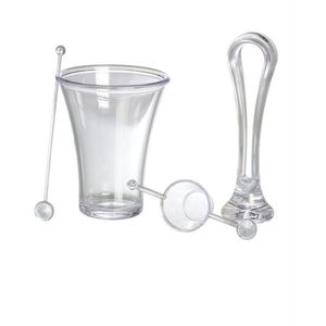 Kit Caipirinha Twister Com 4 Peças 550 Ml