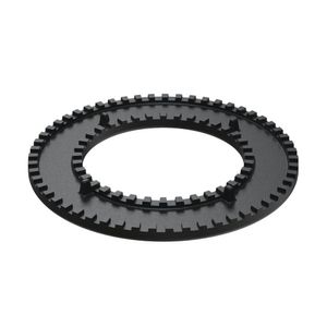 Espalha Chama Dupla Fogão Industrial De Ferro Fundido 15cm