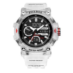 Relógio Esportivo Digital Pulseira De Silicone A Prova D´agua Branco