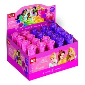 Borracha Tris Princesas Baton Com 20 Unidades