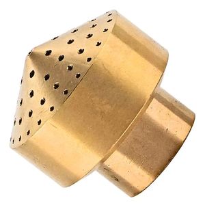 Bico Para Fontes Chafarizes E Lagos Efeito Chuva Com Entrada Rosca De 3/4"